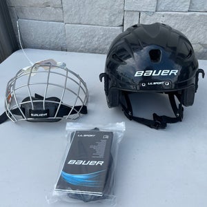 Black Youth Bauer Lil Sport Helmet (New)