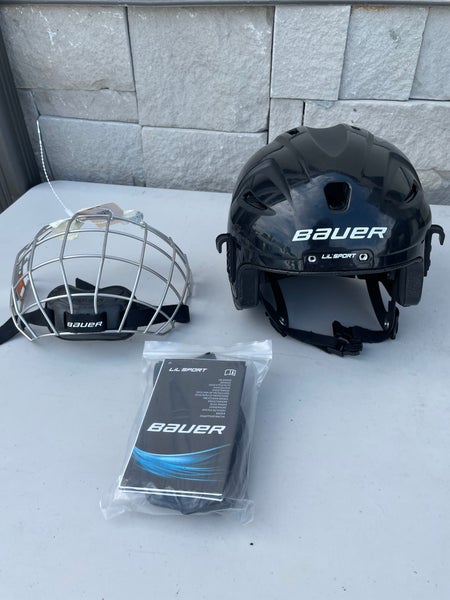 Black Youth Bauer Lil Sport Helmet (New)