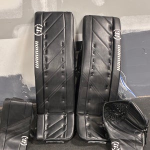 Black 36" Senior Warrior Ritual G4 Goalie Full Set Regular (Used)