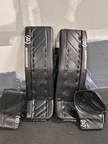 Black 36" Senior Warrior Ritual G4 Goalie Full Set Regular (Used)