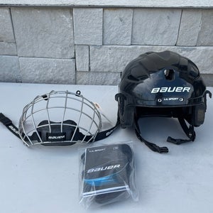 Black Youth Bauer Lil Sport Helmet (New)