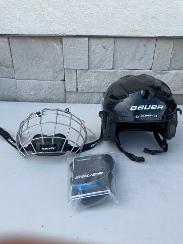 Black Youth Bauer Lil Sport Helmet (New)