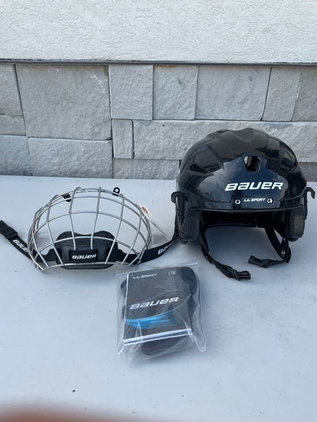 Black Youth Bauer Lil Sport Helmet (New)