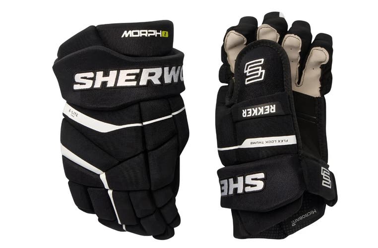 NEW Sherwood Rekker MORPH 2 Hockey Player Gloves (Junior)