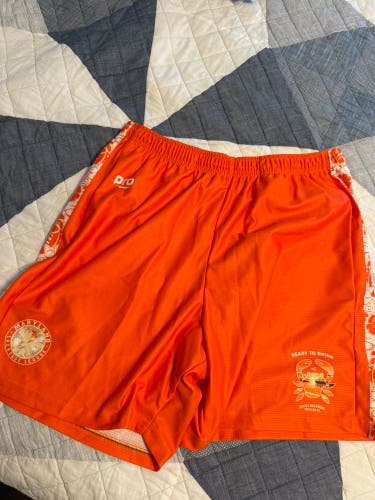 Orange Large/Extra Large Men's PRO Shorts (New)