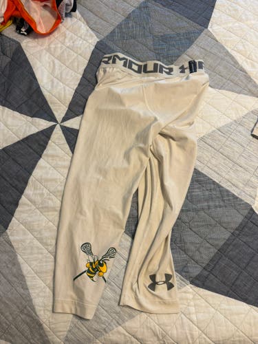 White Large Men's Under Armour Compression (Used)