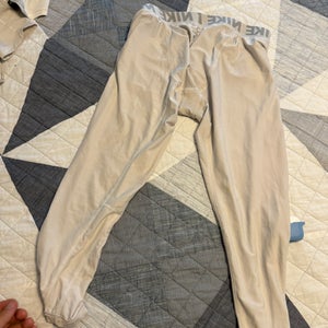 White Large Men's Nike Compression (Used)