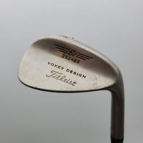 2000 TITLEIST VOKEY RAW WEDGE 52*/08 WEDGEFLEX TT DYNAGOLD 35.25" FAIR