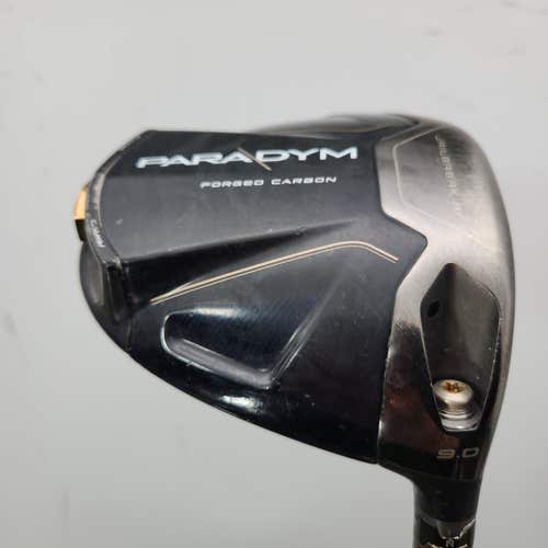 2023 CALLAWAY PARADYM DRIVER 9* REGULAR UST MAMIYA HELIUM 49G FAIR