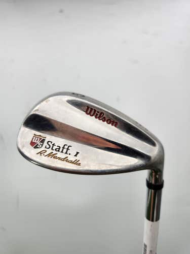 WILSON STAFF 1 GAP 52*/5 WEDGE STIFF FAT SHAFT 35" GOOD
