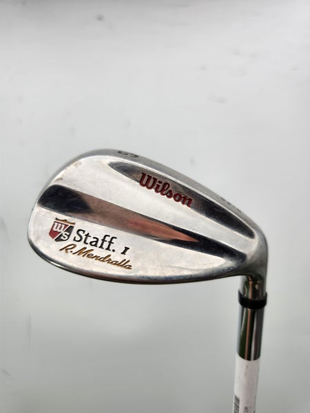 WILSON STAFF 1 GAP 52*/5 WEDGE STIFF FAT SHAFT 35" GOOD