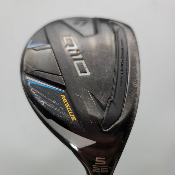 2024 TAYLORMADE QI10 RESCUE 5 HYBRID 25* SENIOR FUJI VENTUS BLUE 5 VERYGOOD