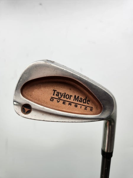 TAYLORMADE BURNER OS 8 IRON STIFF BUBBLE SHAFT S-90 36.5" GOOD