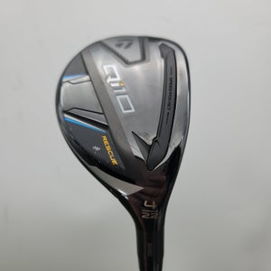 2024 TAYLORMADE QI10 RESCUE 4 HYBRID 22* STIFF FUJI VENTUS TR +HC DEMO