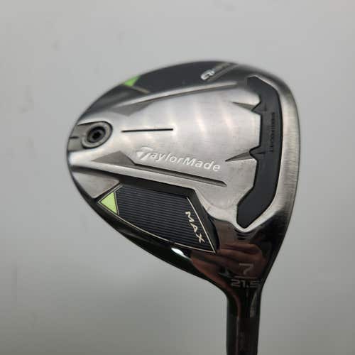 2025 TAYLORMADE QI35 MAX 7 WOOD 21.5* SENIOR FUJI AIR SPEEDER 50 +HC GOOD