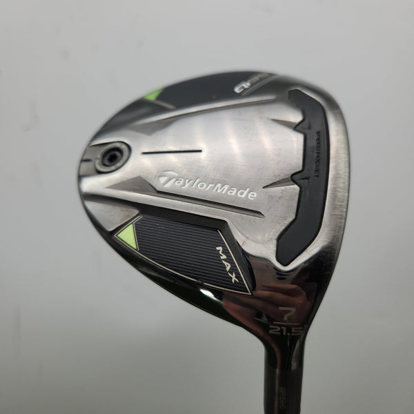 2025 TAYLORMADE QI35 MAX 7 WOOD 21.5* SENIOR FUJI AIR SPEEDER 50 +HC GOOD