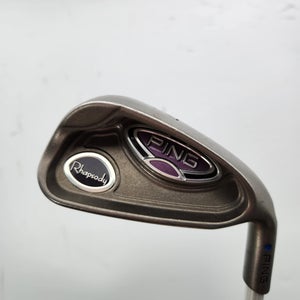 2007 PING RHAPSODY 7 IRON LADIES ULT 129 ULTRA LIGHT 36.5" BLUE DOT GOOD
