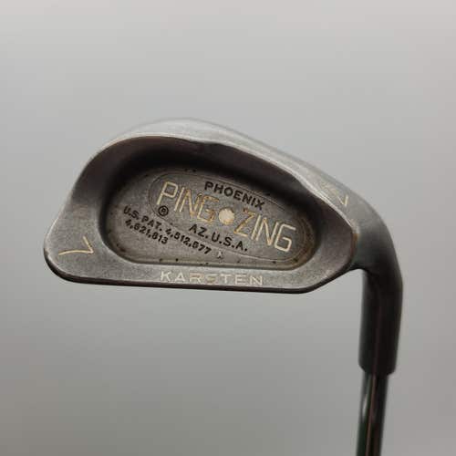 PING ZING 7 IRON STIFF KARSTEN JZ 37" FAIR
