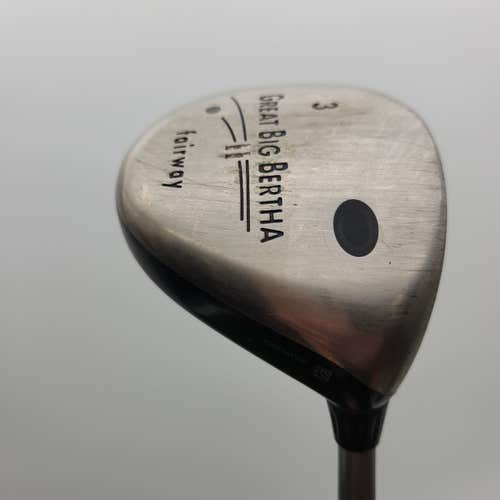 2004 CALLAWAY GREAT BIG BERTHA II 3 WOOD LIGHT GBB SYSTEM 60 GOOD