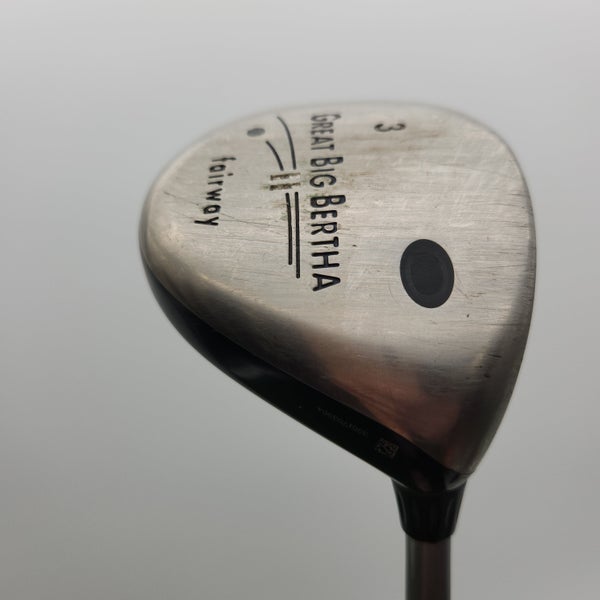 2004 CALLAWAY GREAT BIG BERTHA II 3 WOOD LIGHT GBB SYSTEM 60 GOOD