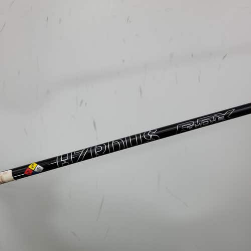 PROJECT X HZRDUS SMOKE BLACK RDX DRIVER SHAFT XSTIFF 60G MIZUNO 44" VERYGOOD