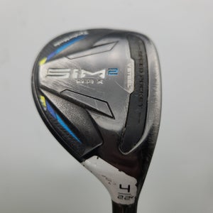 2021 TAYLORMADE SIM2 MAX 4 HYBRID 22* STIFF FUJI VENTUS BLUE 7 +HC FAIR