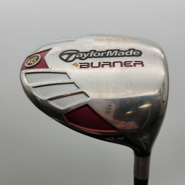 2007 TAYLORMADE BURNER DRAW DRIVER 9.5* SENIOR TM REAX 50 FAIR