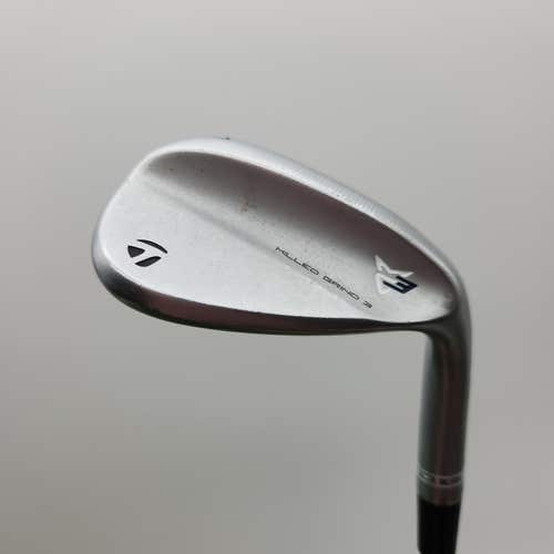 2021 TAYLORMADE MILLED GRIND 3 WEDGE 60*/10 STIFF NSPRO MODUS 34.5" GOOD