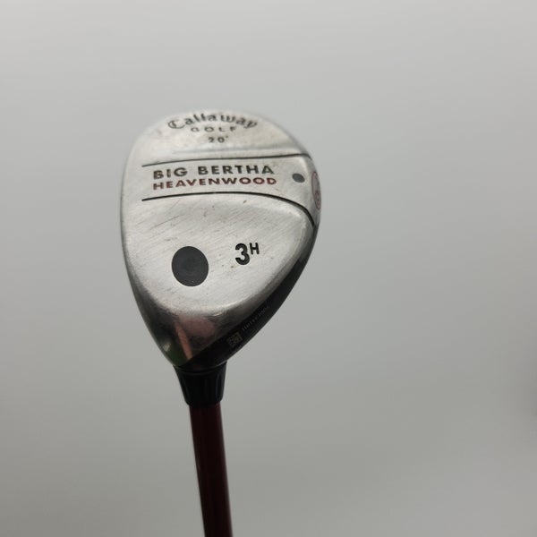 LEFTY 2007 CALLAWAY BIG BERTHA HEAVENWOOD 3 HYBRID 20* LIGH RCH FAIR