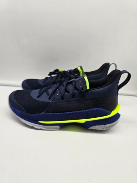 Under Armour Curry 7 Dub Nation | Blue Stephen Curry Basketball Size 8