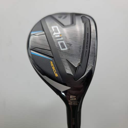 2024 TAYLORMADE QI10 RESCUE 5 HYBRID 25* STIFF FUJI VENTUS BLUE +HC VERYGOOD