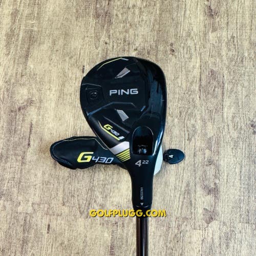 4 Hybrid- Ping G430 w/ Headcover / Alta CB, Stiff Flex (2218)