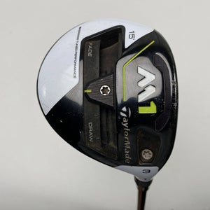 TaylorMade M1 2019 3 Fairway Wood 15* Kuro Kage Silver Ti Ni 60g Senior RH