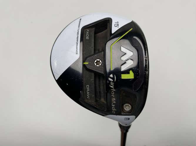 TaylorMade M1 2019 3 Fairway Wood 15* Kuro Kage Silver Ti Ni 60g Senior RH