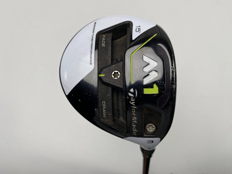 TaylorMade M1 2019 3 Fairway Wood 15* Kuro Kage Silver Ti Ni 60g Senior RH