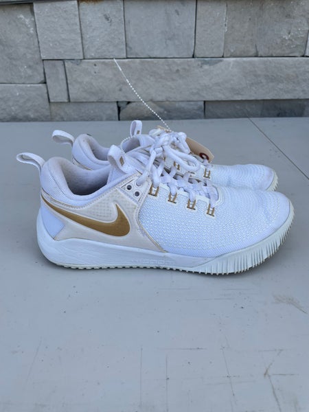White Women's Size M 5.0 (W 6.0) Adult Nike Air Zoom Hyperace 2 Shoes (Used)
