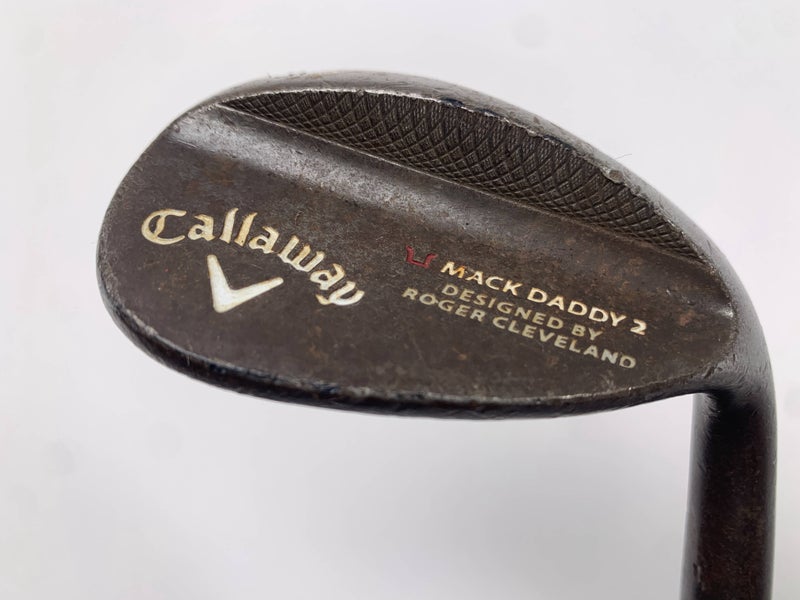 Callaway Mack Daddy 2 Slate Wedge 58* 10 Bounce Dynamic Gold Wedge Steel Mens RH