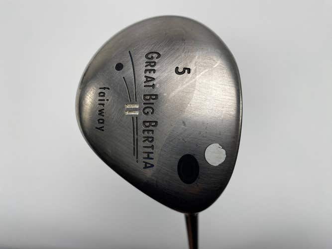Callaway Great Big Bertha II 5 Fairway Wood 18* GBB Gems 50g Ladies RH