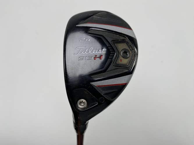 Titleist 913 H 4 Hybrid 24* Bassara 60HYB Hi 60g Regular Graphite Mens LH