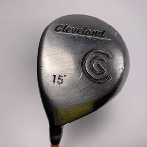 Cleveland Launcher 3 Fairway Wood 15* UST ProForce 65 Stiff LH Midsize Grip