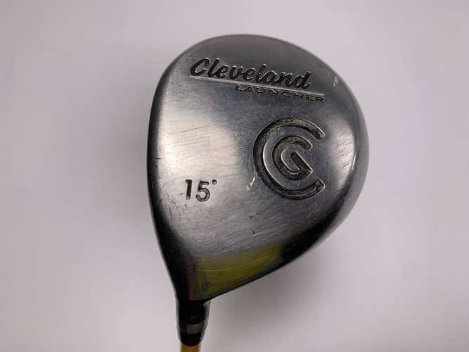 Cleveland Launcher 3 Fairway Wood 15* UST ProForce 65 Stiff LH Midsize Grip