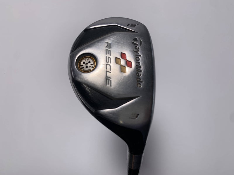 TaylorMade Rescue TP 2009 3 Hybrid 19* REAX 65g Stiff Graphite Mens RH Dent