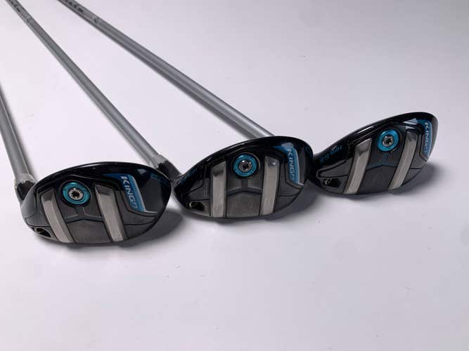 Cobra KING F7 Ladies Hybrid Set 3 4 5 22* 25* 28* Fujikura Pro Ladies Womens RH