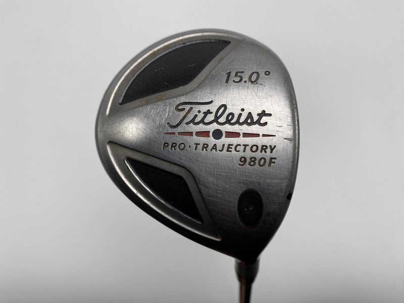 Titleist 980 F 3 Fairway Wood 15* Dynamic Gold S300 Stiff Steel Mens RH