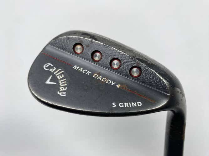 Callaway Mack Daddy 4 Black Lob Wedge LW 60* 10S DG S200 Tour Issue Stiff RH