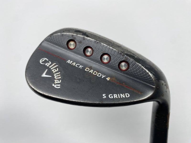 Callaway Mack Daddy 4 Black Lob Wedge LW 60* 10S DG S200 Tour Issue Stiff RH