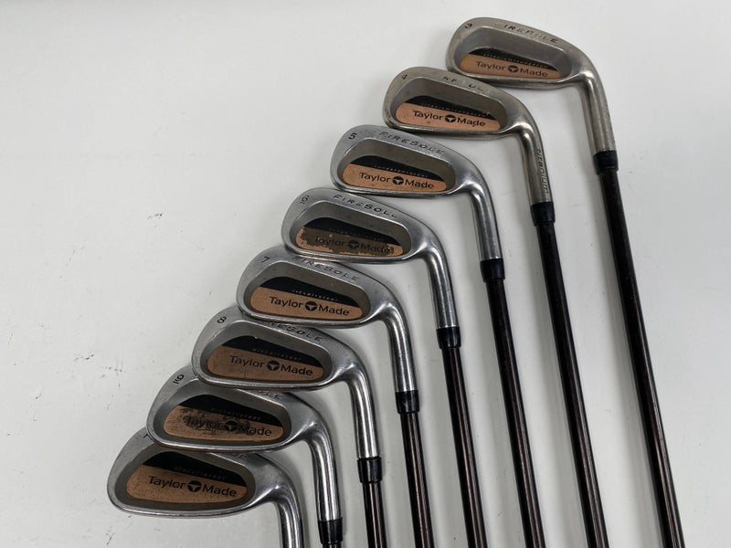 TaylorMade Firesole Iron Set 3-PW Bubble R-80 80g Regular Graphite Mens RH