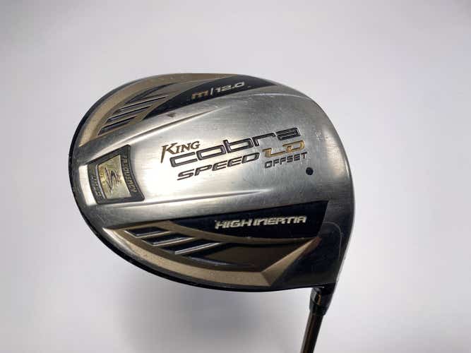 Cobra Speed LD M 2008 Driver 12* Aldila VS Proto HL By You 50g Senior RH