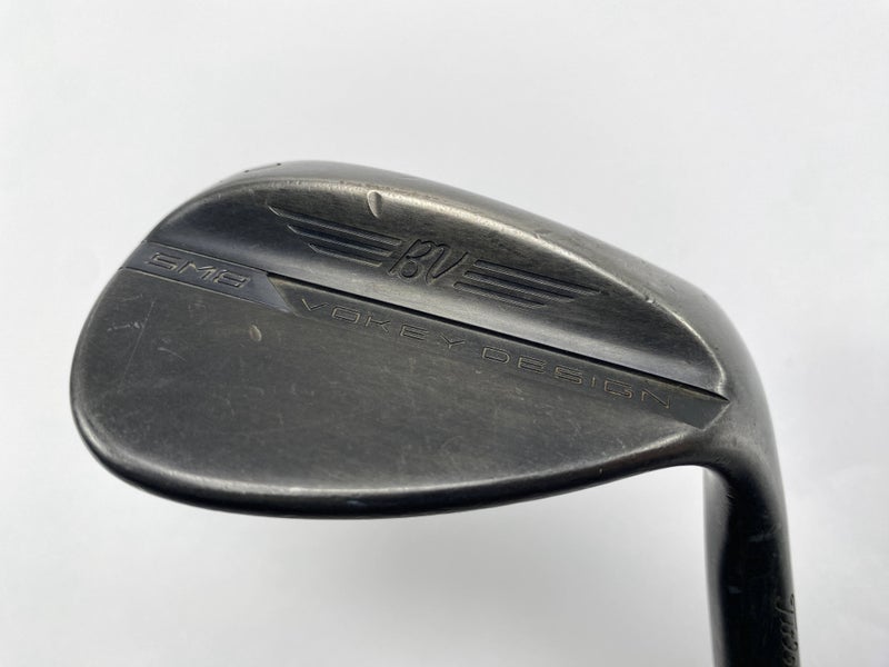 Titleist Vokey SM8 Jet Black Wedge 60* 4 Bounce Wedge Steel Mens RH