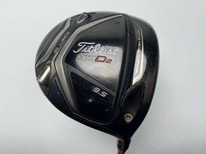 Titleist 917 D2 Driver 9.5* Diamana Blue S+60x5ct 60g Regular RH Midsize Grip